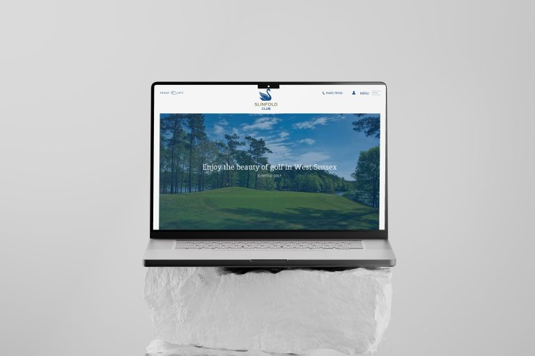 Slinfold Club website by Noesis Brand+Digital