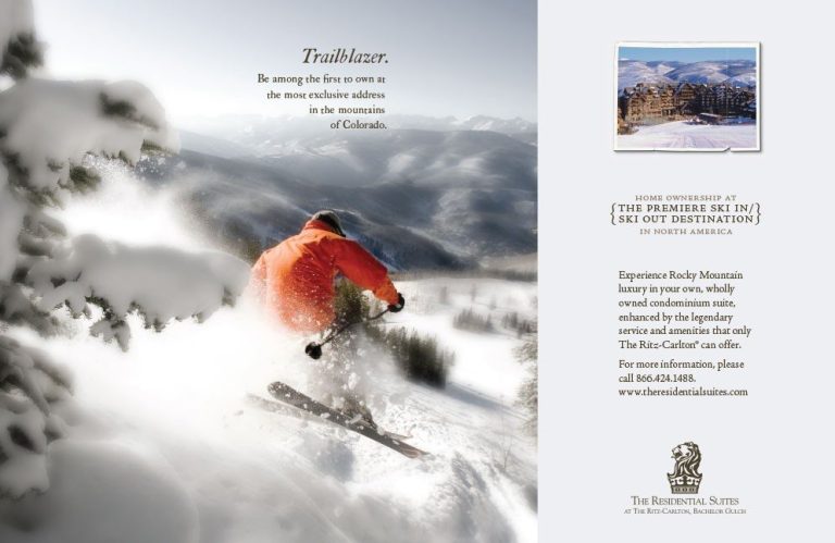 The Ritz-Carlton, Bachelor Gulch project by Noesis Brand+Digital